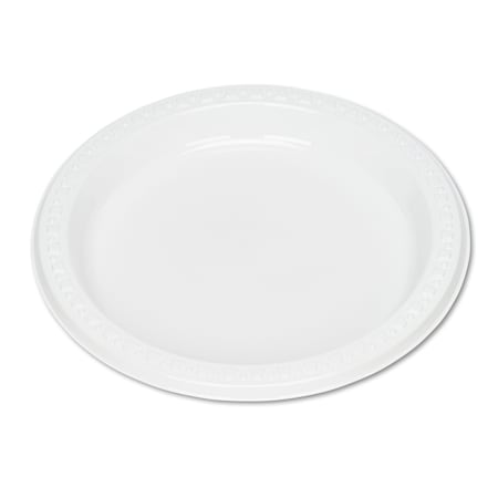 Tablemate Plates, 7" dia., White, PK125 7644WH